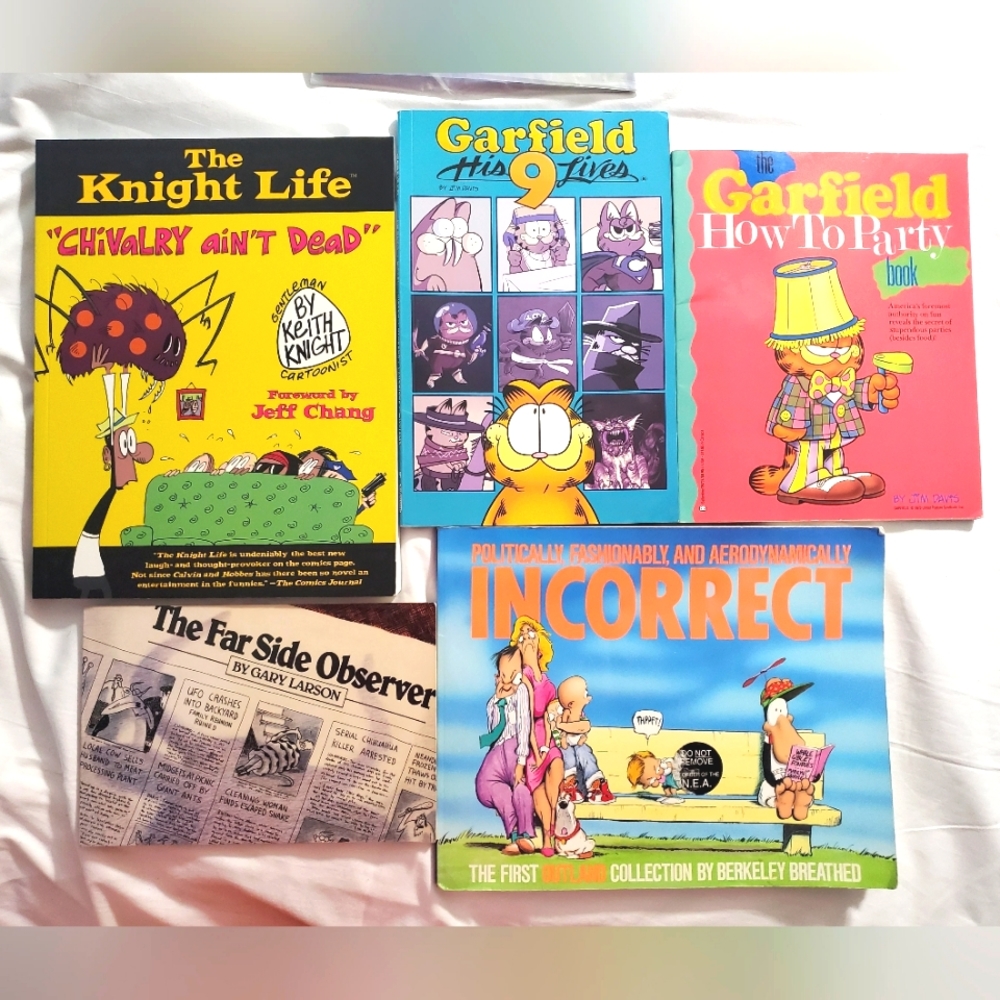 :* Knight Life Chivalry Ain't Dead Keith Knight politically...incorrect Garfield